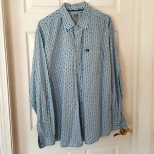 Cinch Long Sleeve Button-up